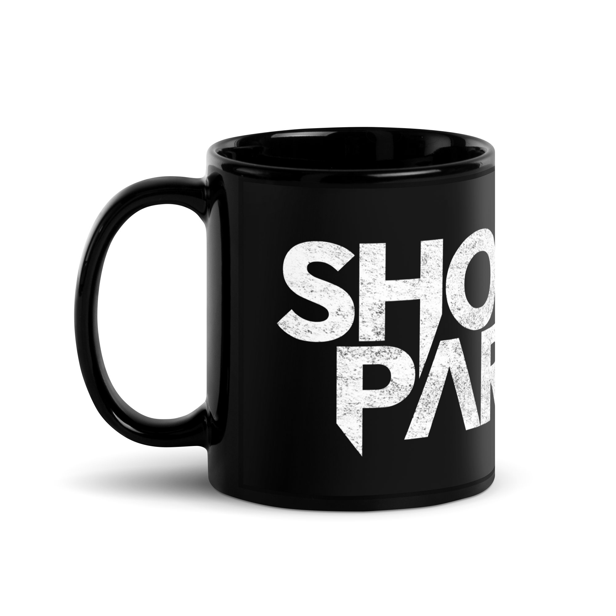 Shotgun Parade Black Ceramic Mug