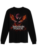 Crescent moon firebird Long Sleeve T