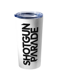 Shotgun Parade 20oz Logo Tumbler (White)