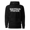 SHOTGUN PARADE Distressed Logo Hoodie